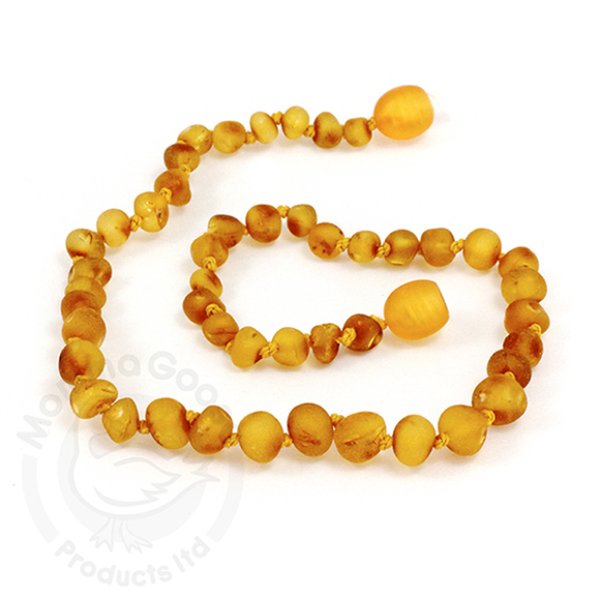 画像1: GEMSTONE YOUTH NECKLACE - Baroque Unpolished Honey (1)