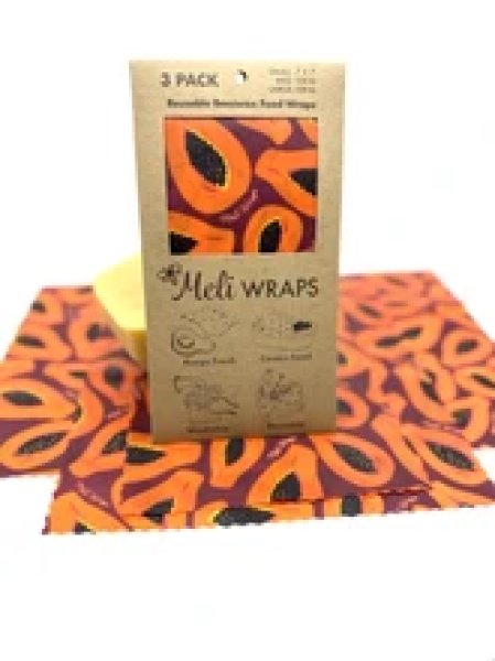 画像2: Meli Wrap (Bee Wax Wrap) (2)