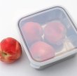 画像5: Boxed Set Square Nesting Trio (Set of 3) Clear [with Plastic Lid] (5)