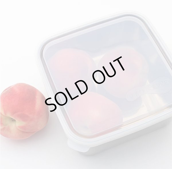 画像5: Boxed Set Square Nesting Trio (Set of 3) Clear [with Plastic Lid] (5)