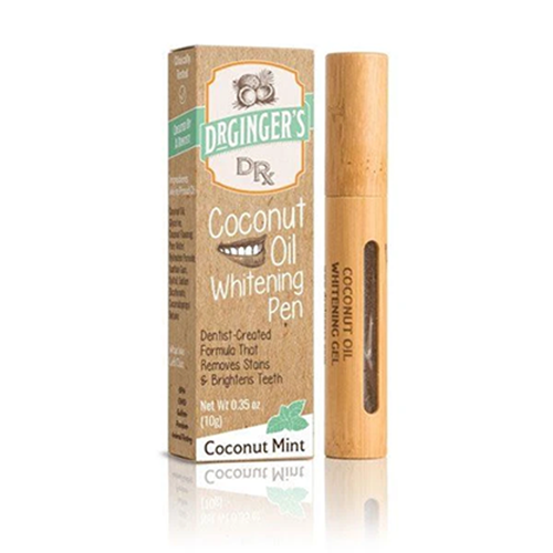 Dr.Ginger's　Coconut Oil Whitening Pen 0.35oz (10g)