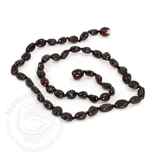 GEMSTONE ADULT NECKLACE - Olive Cherry