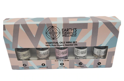 Organic Essential Oils Mini Set