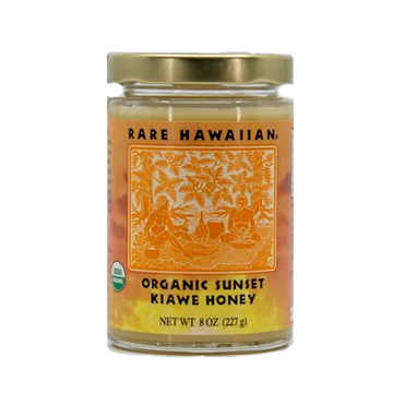 Organic Sunset Kiawe Honey (1 Jar)